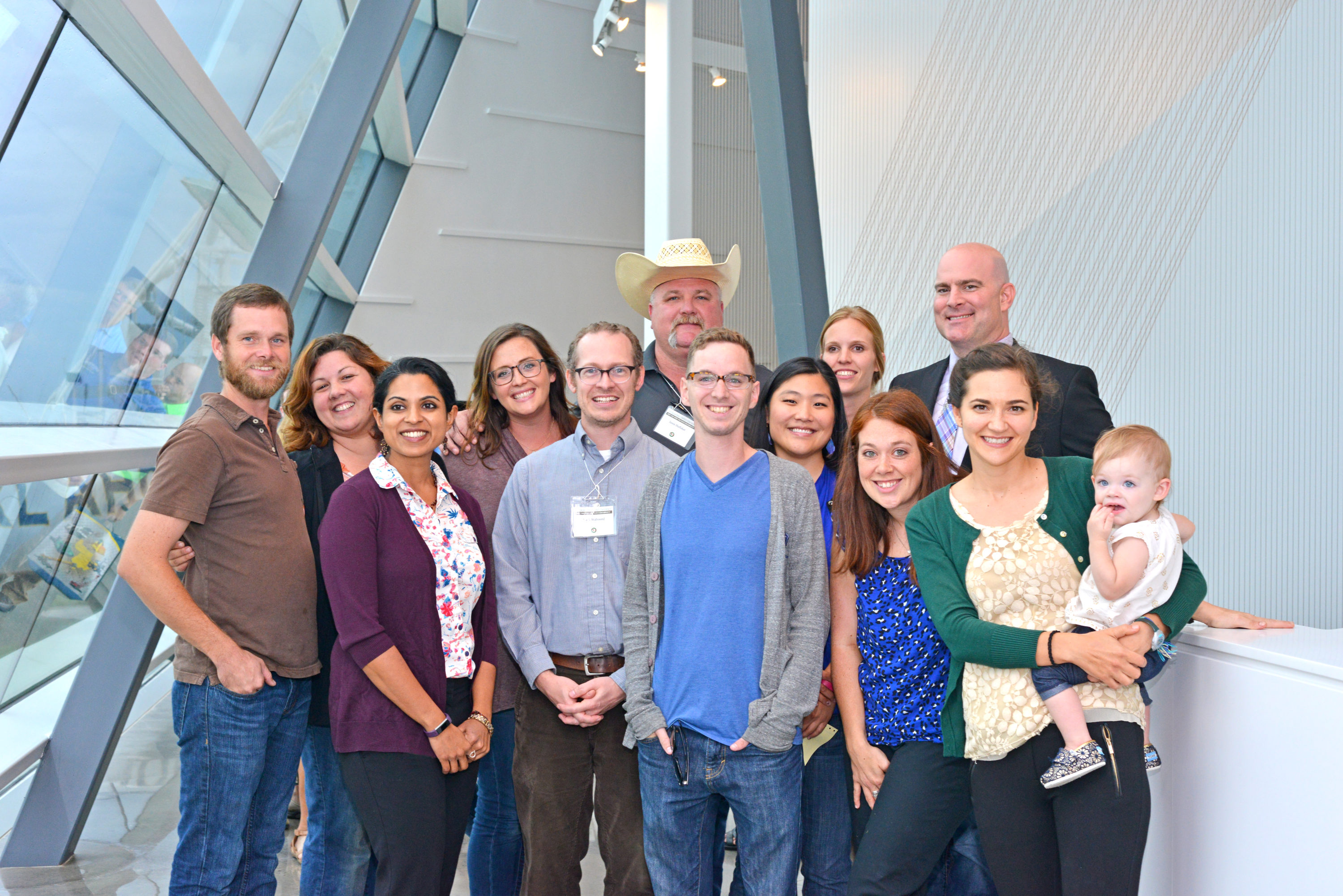 Photo of Oklahoma Compost Conference organizers, 2016, CHK |Central Boathouse